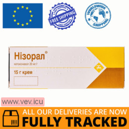 Nizoral cream 20mg/g, 15 g— Made in Belgium — Free Delivery