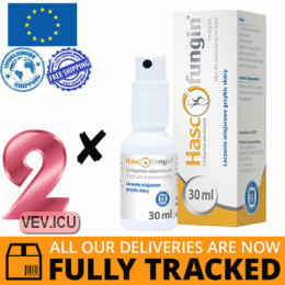 Hascofungin liquid 10mg/ml, 2p x 30ml — Made in Poland — Free Delivery