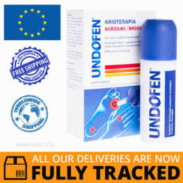 UNDOFEN CRYOTHERAPY AEROSOL FOR WARTS 50ML — MADE IN POLAND — FREE SHIPPING