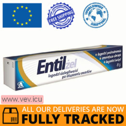 Entil Ukąszenia, Insect Bite Soothing Gel, 8 g — Made in Poland by Aflofarm — Free Delivery