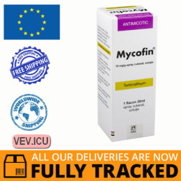 Mycofin spray dermal 10 mg/g, 30 ml — Made in Turkey — Free Delivery