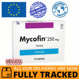 Mycofin 250mg 14 tablets — Made in Turkey — Free Delivery