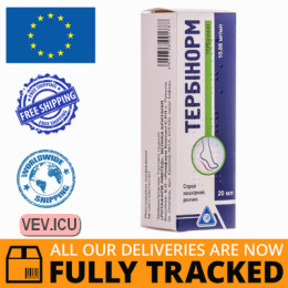 Terbinorm spray dermal solution 10.08 mg/ml 20ml — Made in Romania — Free Delivery
