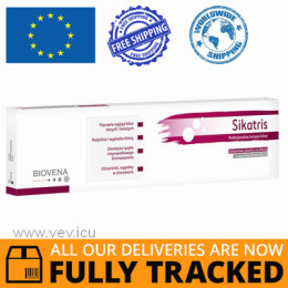 SIKATRIS SILICONE SCAR PATCHES 5X30CM 5PCS - MADE IN POLAND - FREE SHIPPING