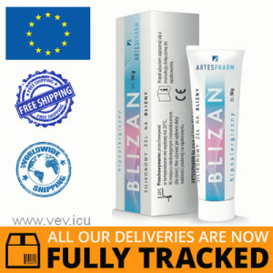 Blizan Silicone scar gel, 50g — Made in Poland — Free Delivery