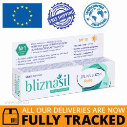 BLIZNASIL FORTE silicone gel for scars 15g — Made in Switzerland — Free Delivery