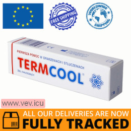 Termcool, cooling gel for burns, 30 g — Made in USA — Free Delivery
