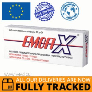 EMOFIX HEMOSTATIC OINTMENT 30G - MADE IN GERMANY - FREE SHIPPING