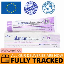 Alantan dermoline, Protective Cream with Vitamin A, 50 g — Made in Poland — Free Delivery