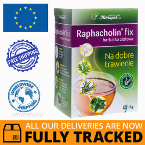 RAPHACHOLIN FIX HERBAL TEA 20 SACHETS - MADE IN POLAND- FREE SHIPPING