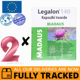 2 x LEGALON 140mg 60 CAPS  - MADE IN GERMANY - FREE SHIPPING