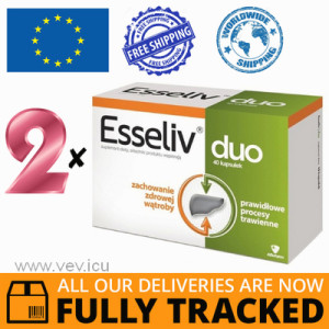 2 x ESSELIV DUO, 40 CAPS - MADE IN POLAND - FREE SHIPPING 