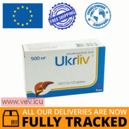 Ukrliv 500mg 100 tablets — Made in Ukraine — Free Delivery