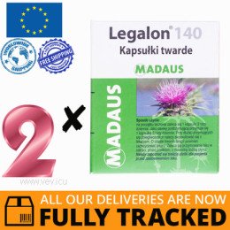 2 x LEGALON 140mg 60 CAPS  - MADE IN GERMANY - FREE SHIPPING