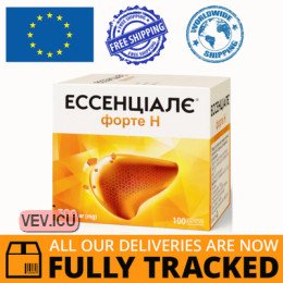 Essentiale Forte N 300mg, 100 capsules — Made in Poland — Free Delivery