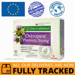 MILK THISTLE FORTE (OSTROPEST PLAMISTY FORTE) - MADE IN POLAND - FREE SHIPPING 