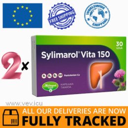 2 x SYLIMAROL VITA 150mg 30 CAPS - MADE IN POLAND - FREE SHIPPING 