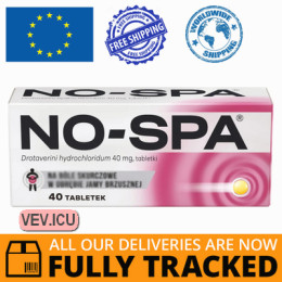 No-Spa 40 mg 40 tablets — Made in France — Free Delivery