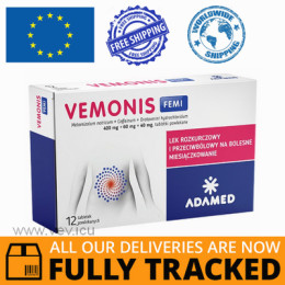 VEMONIS FEMI 12 TABLETS — MADE IN POLAND — FREE SHIPPING