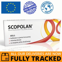 Scopolan 10mg 30 tablets  — Made in Poland — Free Delivery