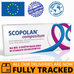 Scopolan Compositum 10 tablets  — Made in Poland — Free Delivery