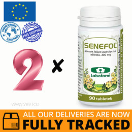 2 x SENEFOL 90 TABS — MADE IN POLAND — FREE SHIPPING