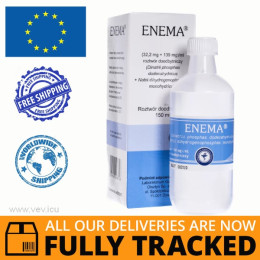 ENEMA RECTAL FLUID 150ML - MADE IN POLAND - FREE SHIPPING