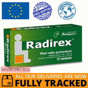 Radirex 10 tablets — Made in Poland — Free Delivery