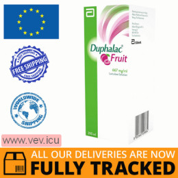 Duphalac Fruit syrup 200ml — Made in Netherlands — Free Delivery