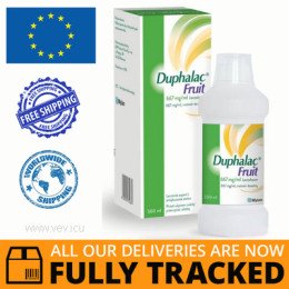 DUPHALAC FRUIT LACTULOSUM SYROP 500ML - MADE IN POLAND - FREE SHIPPING