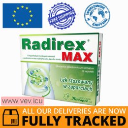Radirex Max, 10 capsules — Made in Poland — Free Delivery