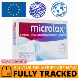 Microlax rectal solution 5ml x 4 pcs — Made in France — Free Delivery