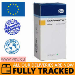 Salazopyrin-EN-tabs 500mg 100 tablets — Made in Sweden — Free Delivery