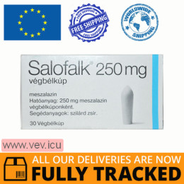Salofalk 250mg 10 suppositories — Made in Germany — Free Delivery