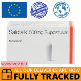 Salofalk 500mg 10 suppositories — Made in Germany — Free Delivery