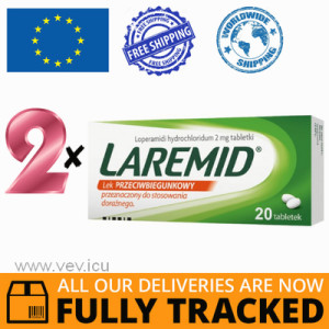 2 x LAREMID 2MG 20 TABS - MADE IN POLAND - FREE SHIPPING
