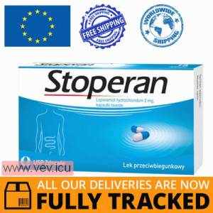 Stoperan 2mg, 18 capsules — Made in Poland — Free Delivery