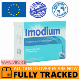 Imodium 2 mg 20 capsules — Made in France — Free Delivery