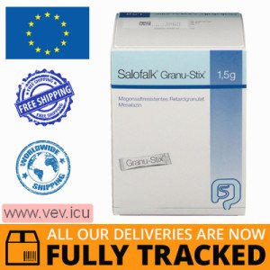 Salofalk gastro-resistant granules 1.5g 35 stiks — Made in Germany — Free Delivery Salofalk gastro-resistant granules 1.5g 35 stiks — Made in Germany — Free Delivery