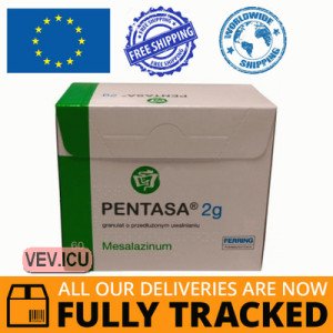 Pentasa, prolonged action granules 2 g, 60 sachets — Made in Germany — Free Delivery Pentasa, prolonged action granules 2 g, 60 sachets — Made in Germany — Free Delivery