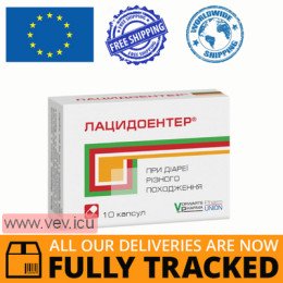Lacidoenter 10 capsules — Made in Italy — Free Delivery