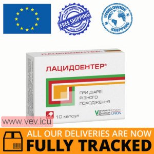 Lacidoenter 10 capsules — Made in Italy — Free Delivery