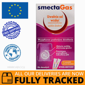 SMECTAGAS 12 SACHETS - MADE IN FRANCE - FREE SHIPPING SMECTAGAS 12 SACHETS - MADE IN FRANCE - FREE SHIPPING