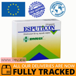 Esputicon 100 capsules — Made in Poland — Free Delivery
