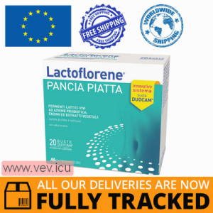 Lactoflorene Pancia Piatta 20 sachets — Made in Italy — Free Delivery 