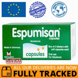 Espumisan 40mg 25 capsules — Made in Germany — Free Delivery