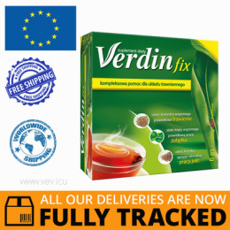 VERDIN FIX 40 SACHETS — MADE IN POLAND — FREE SHIPPING