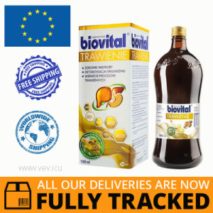 BIOVITAL DIGESTION LIQUID 1L — MADE IN HUNGARY — FREE SHIPPING