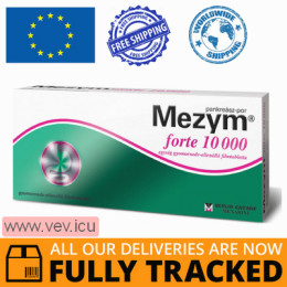 Mezym Forte 10000, 10 capsules — Made in Germany — Free Delivery
