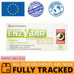 Enzybar Gold 20 tablets — Made in India — Free Delivery